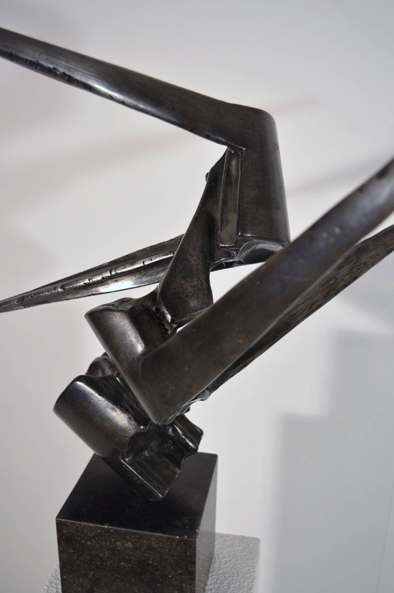Iron Sculpture by Belgium Artist Ferdinand Vonck 2