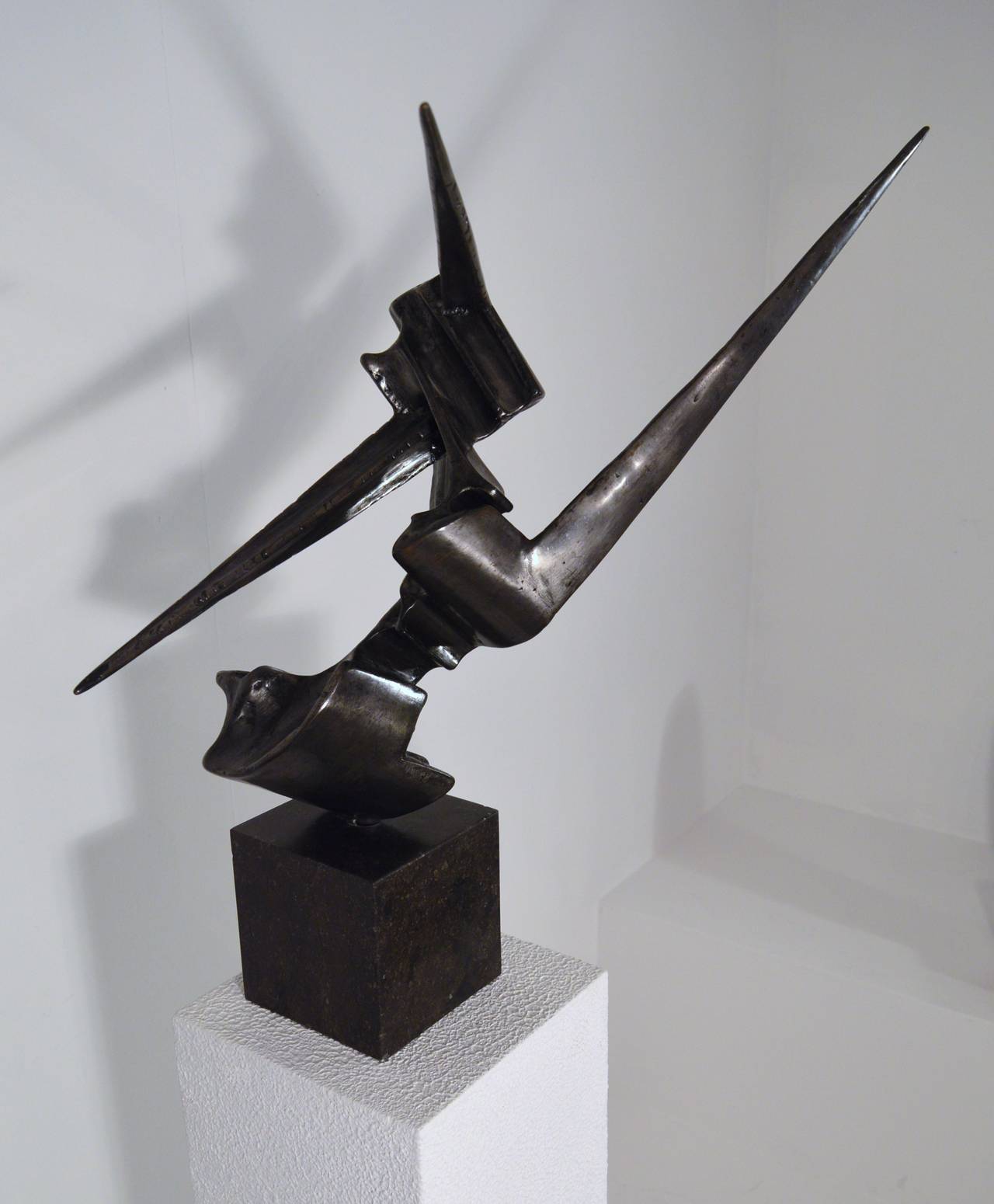 Iron Sculpture by Belgium Artist Ferdinand Vonck 1