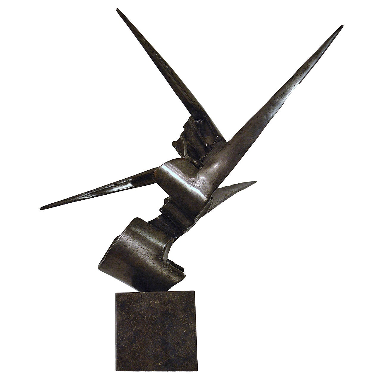 Iron Sculpture by Belgium Artist Ferdinand Vonck