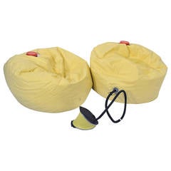 Pair of Bean Bag-Chairs ´Memo` by Ron Arad 7