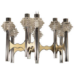 Mid-Century Ceiling Lamp by Gaetano Sciolari 5