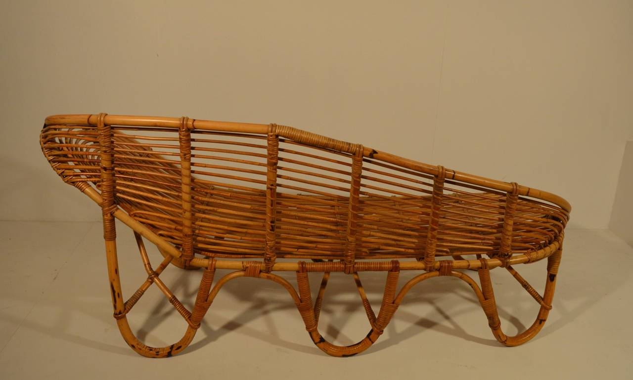 Bended Bamboo Bench 2