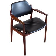 Elegant Palisander Chair by Arne Vodder for Sibast Møbler, Denmark, 1960