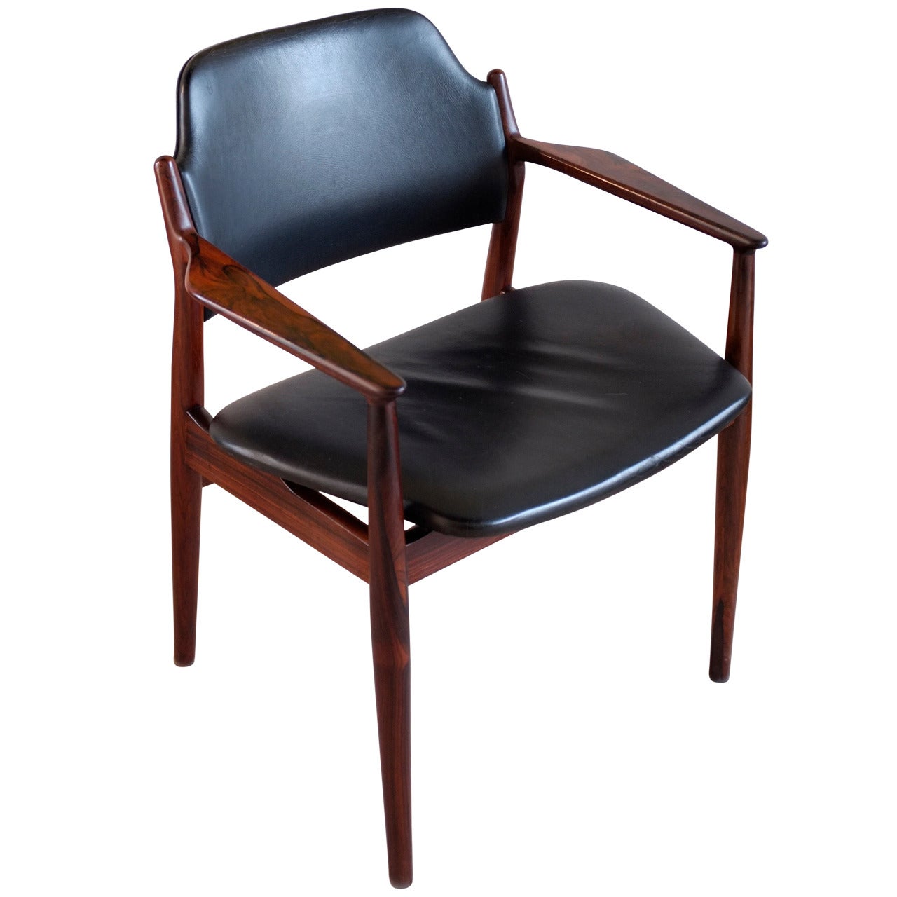Elegant Palisander Chair by Arne Vodder for Sibast Møbler, Denmark, 1960