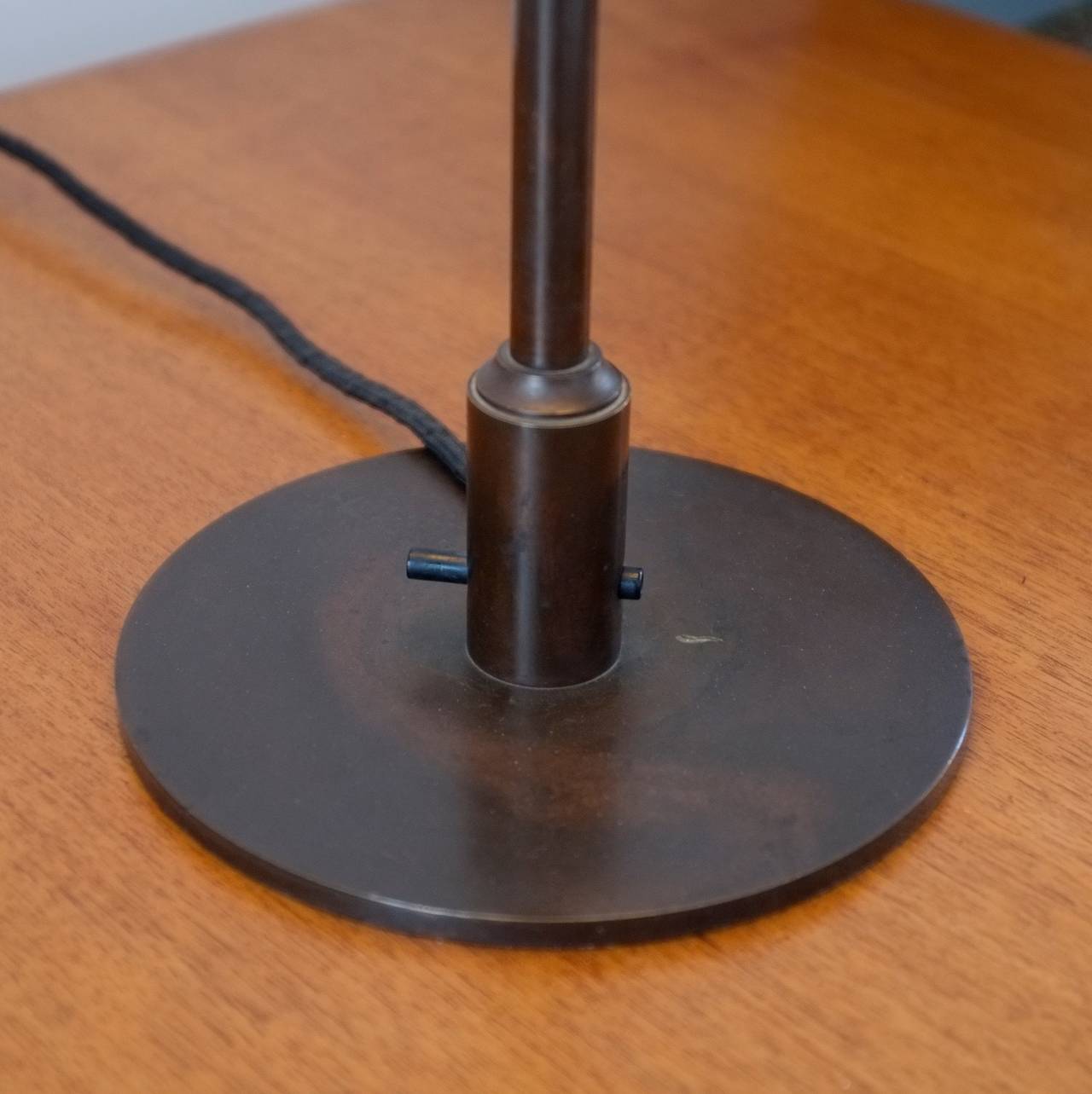 Scandinavian Modern PH 4/3 Desk Lamp Stamped 