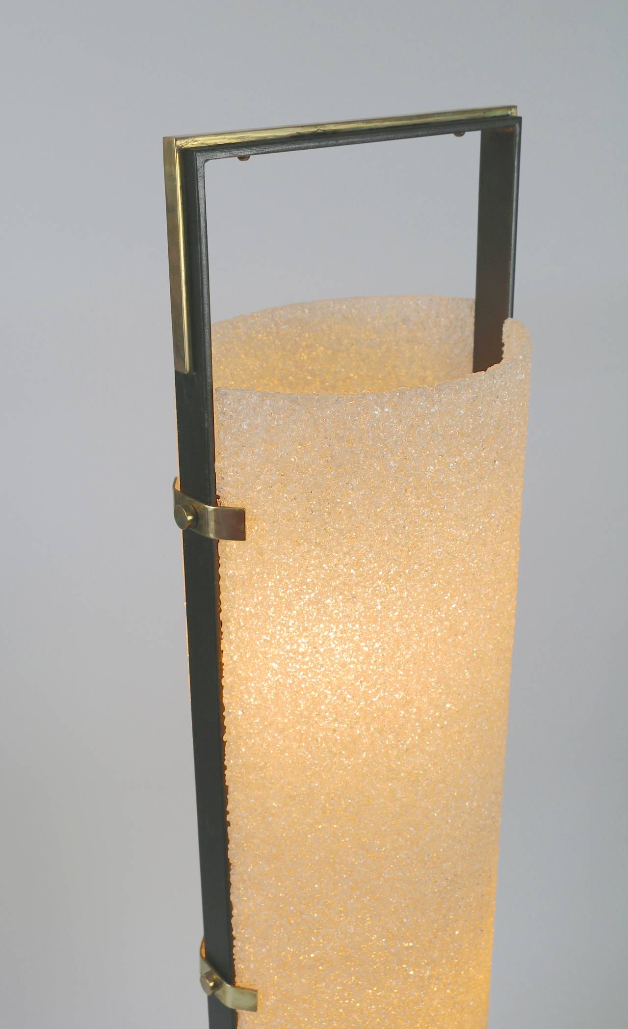 1970s Honeycombed Resin Floor Lamp For Sale 2