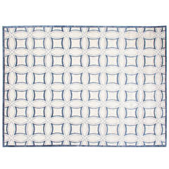Hand-Knotted Stark Rug