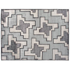Hand-knotted Stark Rug