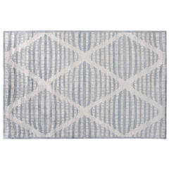 Hand-Knotted Stark Rug
