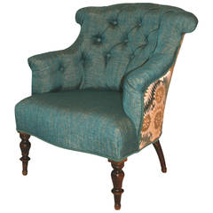 Retro Crapaud Chair, 'Elegant Ezra'