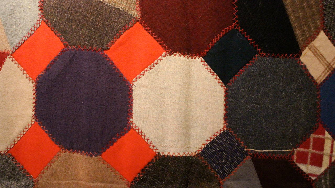 Early 20th Century Patchwork For Sale