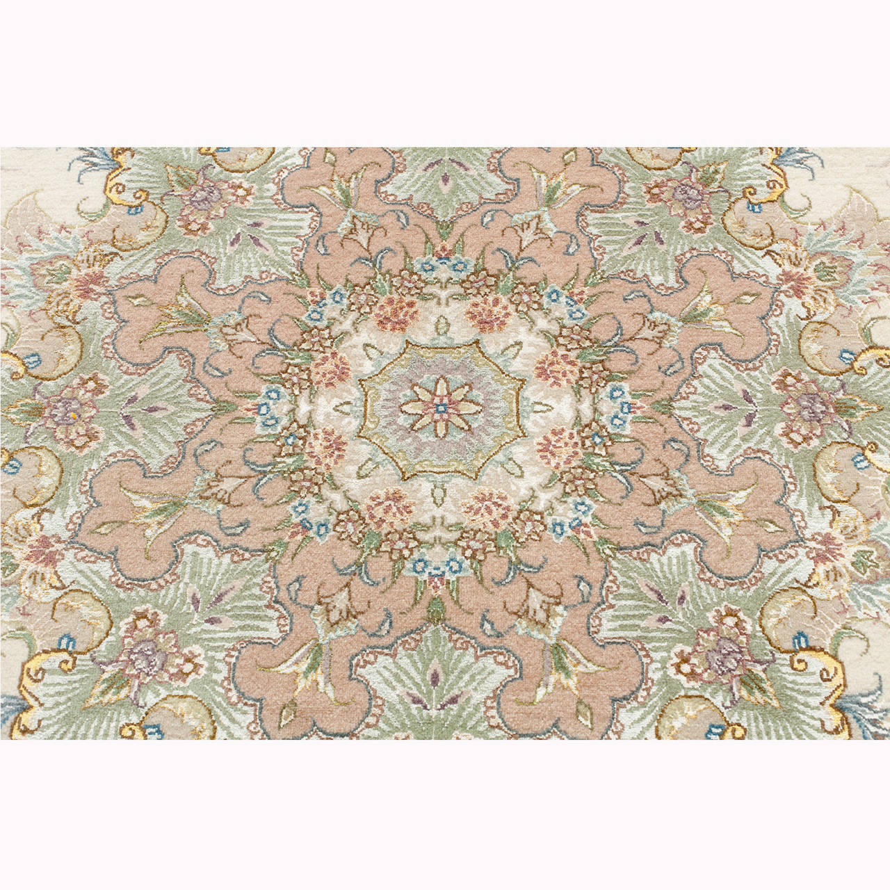 Fine Persian Tabriz Medallion Carpet, Signed on Both Ends