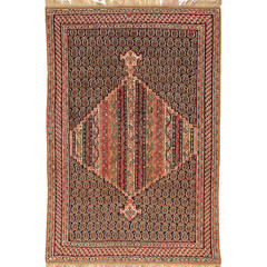 Antique Persian Senneh Kilim