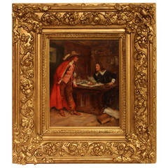 “On Official Business” Oil Painting by John Sanderson Wells