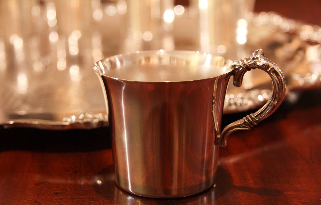 brass punch bowl