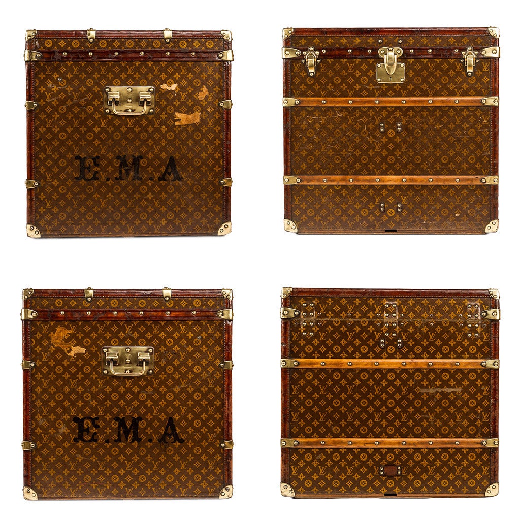 Antique early-20th Century genuine and superb Louis Vuitton 