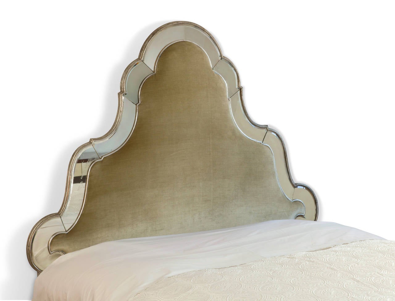 Vintage Mirrored Bed