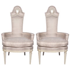 Pair of Vintage Regency Armchairs