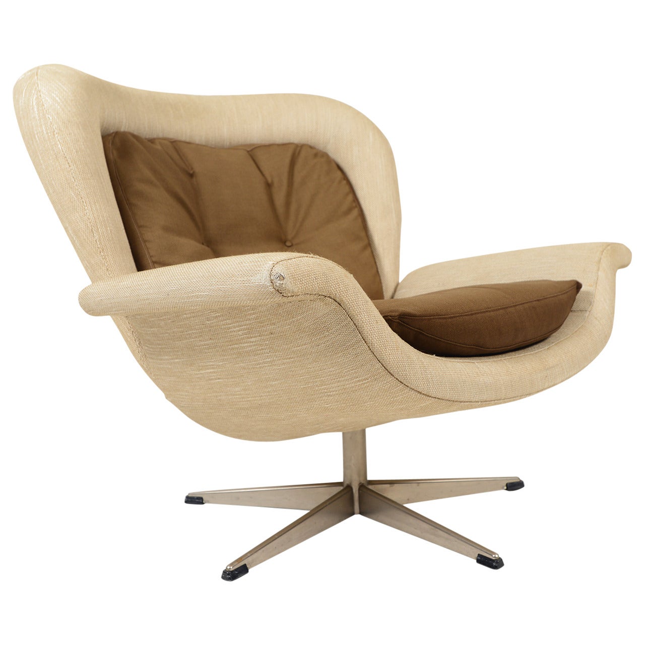 John Mortensen Prototype Swivel Lounge Chair