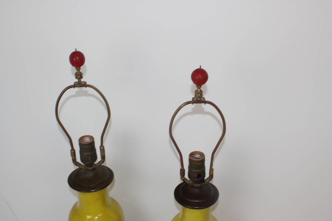 American Early 20th Century Chinese Lamps