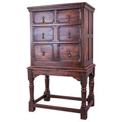 19th Century Chest on Stand