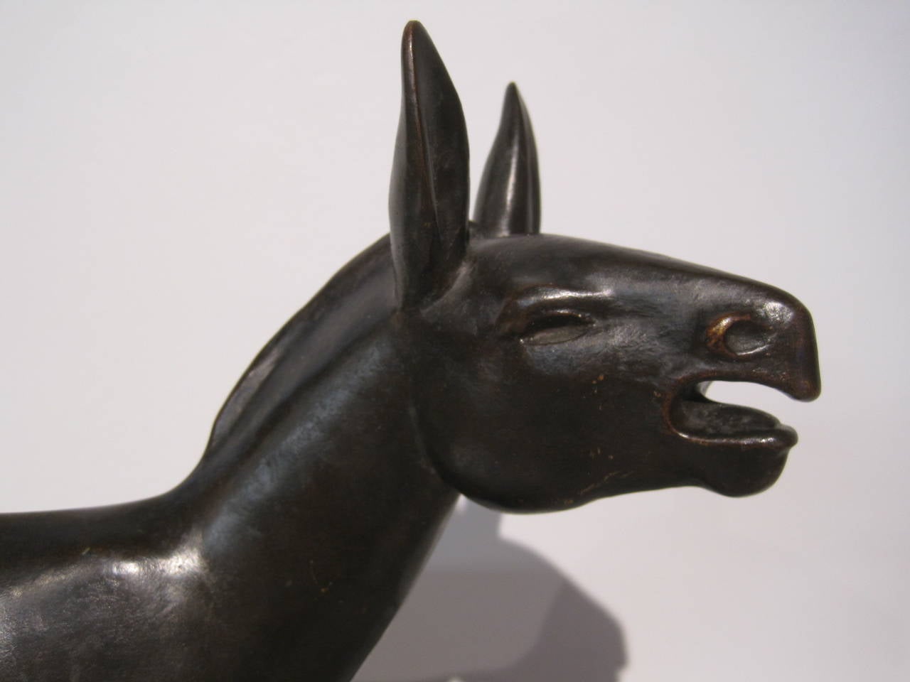 Pierre Blanc Sculpture, Bronze Mule