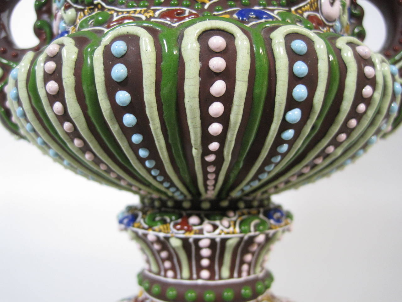 Moriage Nippon-Vase, japanisches Porzellan (Japanisch) im Angebot