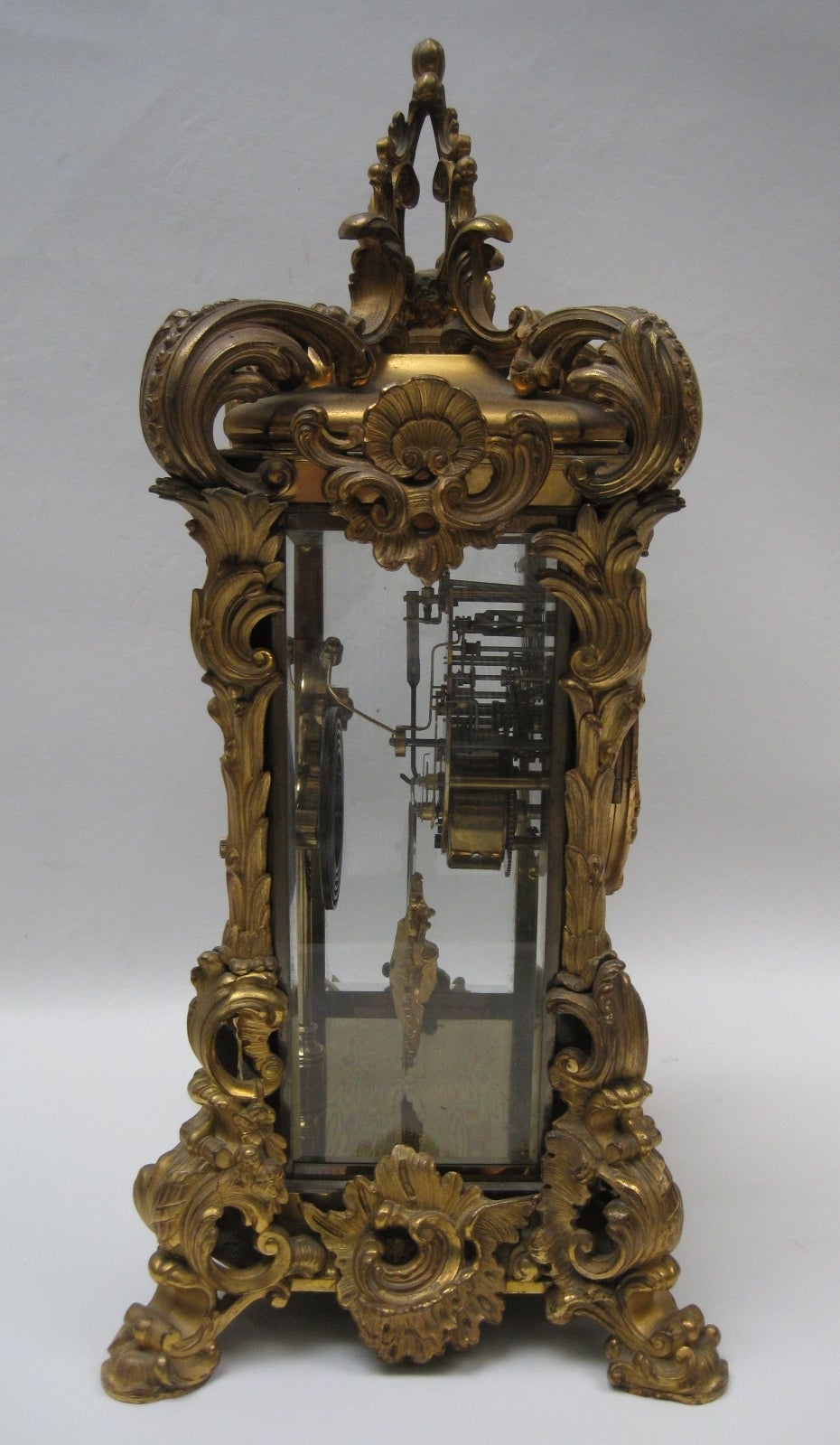 American Ansonia Shelf Clock in Ornate French Style Case 2
