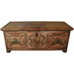 18th Century Blanket Box or Wedding Dowry Chest