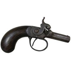 Irish Percussion Pocket Pistol, Dublin, circa 1840