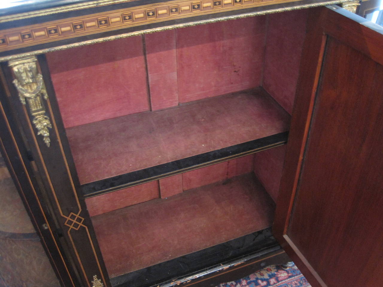 19th Century Inlaid English Sideboard or Buffet 6