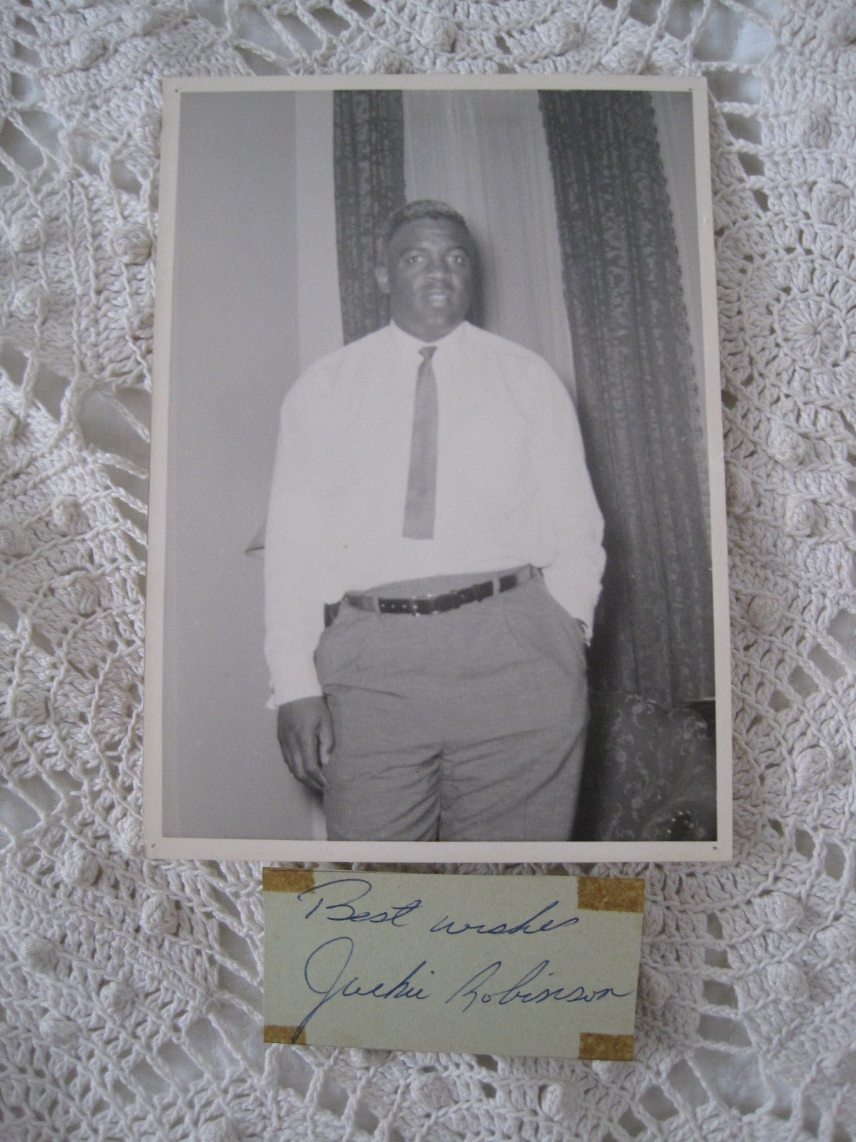 Jackie Robinson Signatures and Personal Letters 1