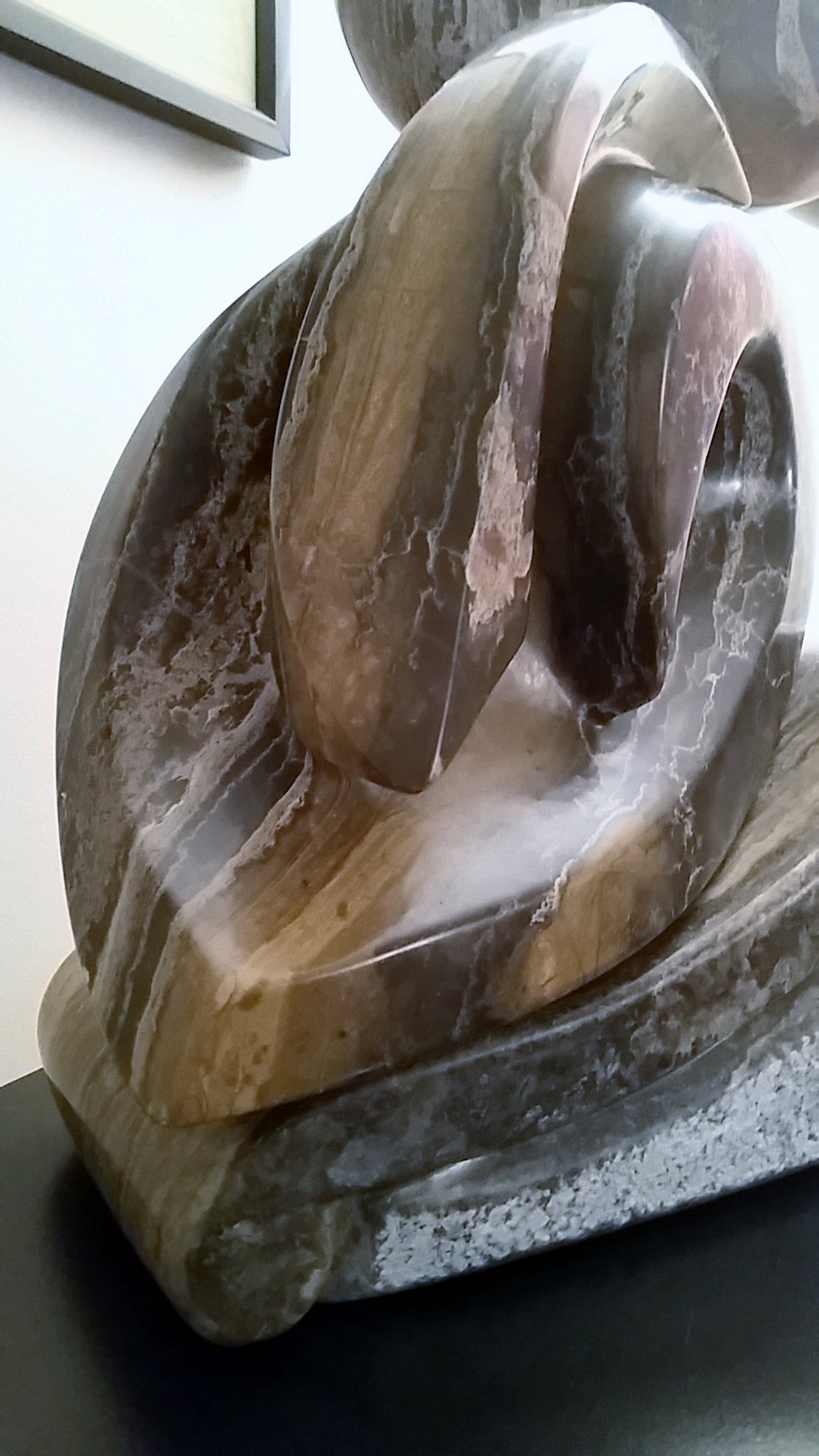 Sami Ben Lulu abstract marble sculpture.

Free shipping within the United States and Canada.
