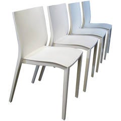 Four Modern Philippe Starck Slick Slick Chairs