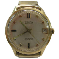 Vintage Gruen Precision Watch, 14-Karat Gold