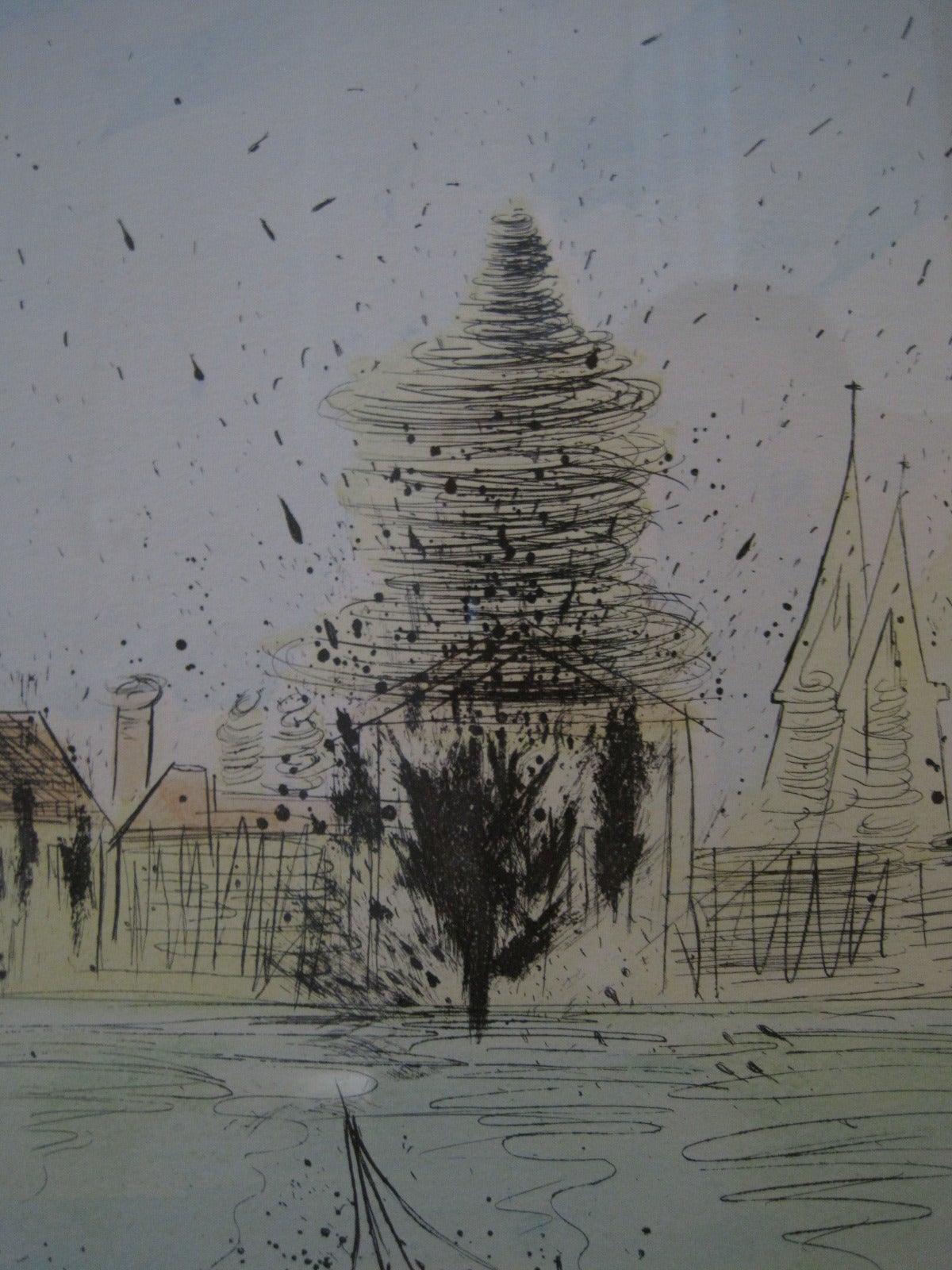 Salvador Dali Hand Signed Limited Edition Print - Memory Landscape W/ COA (Unframed)