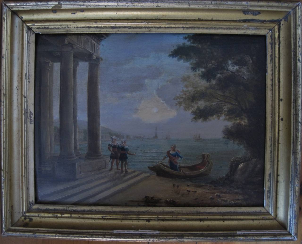 19th Century Neoclassical Venetian Oil Painting