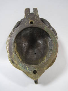 Bronze Lion Head Door Knocker