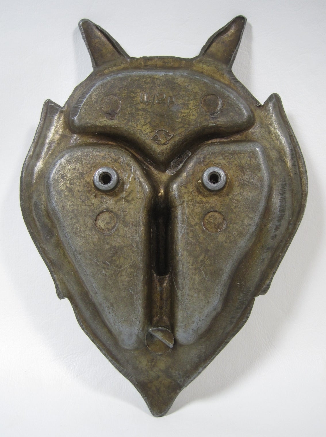 Russian Horned Devil Head Ashtray, Metalware

Shipping within the United States and Canada is free.