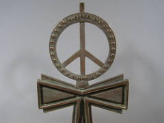 Ike Tennessee Parker Gilded Bronze Holy Water Sculpture