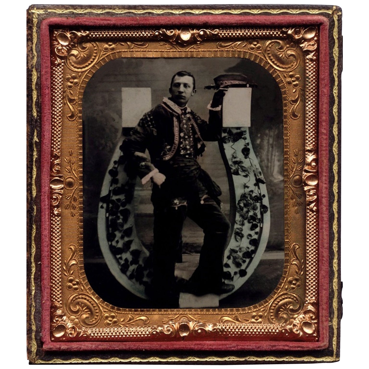19th Century Horse Racing Jockey Tintype Photograph For Sale