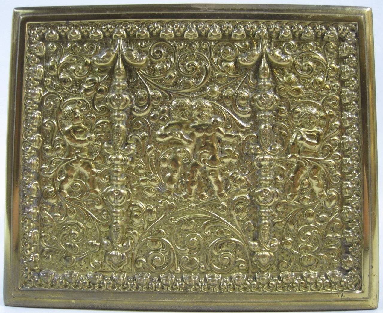 brass jewellery box