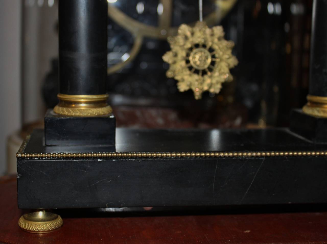 Portico Clock, French Empire Period, Early 19th Century 3