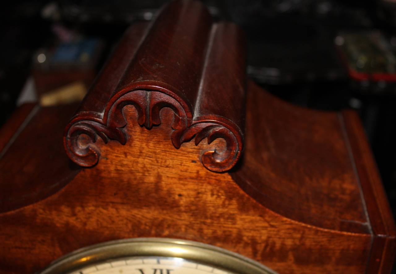 English Bracket Clock, 19th Century William lV Period In Good Condition For Sale In Hamilton, Ontario