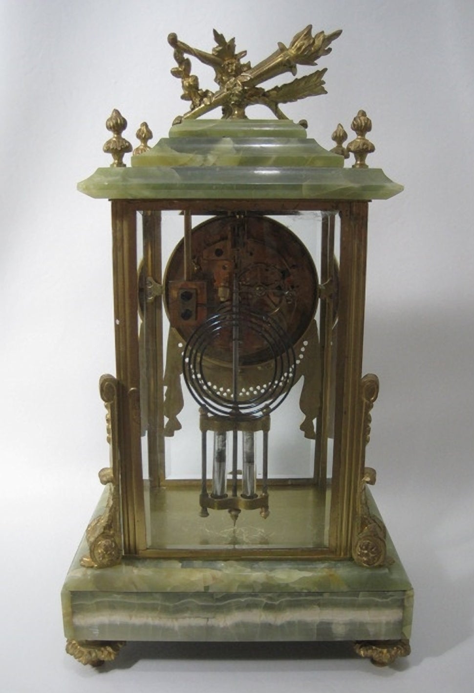 19th Century French Mantel Clock, Louis XVI Style 1