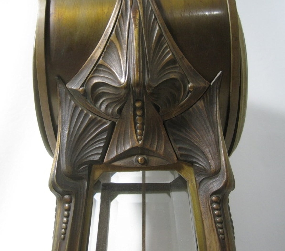 Allemand Pendule de cheminée Lenzkirch, Art Nouveau Jugendstil en vente