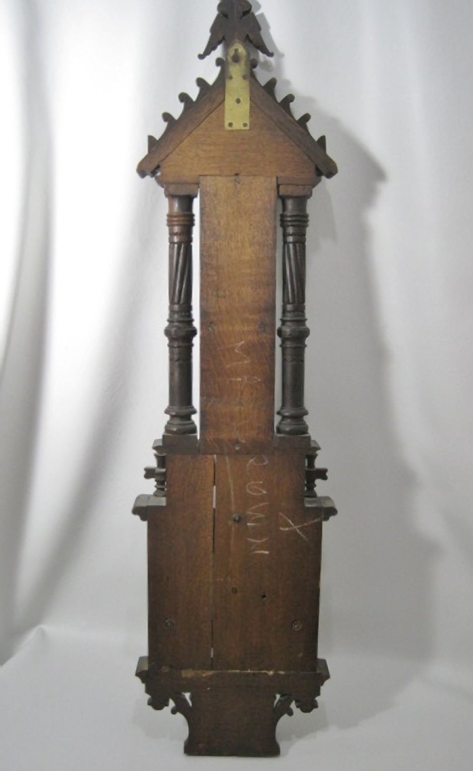 Negretti and Zambra Aneroid Barometer, 19th Century In Fair Condition For Sale In Hamilton, Ontario