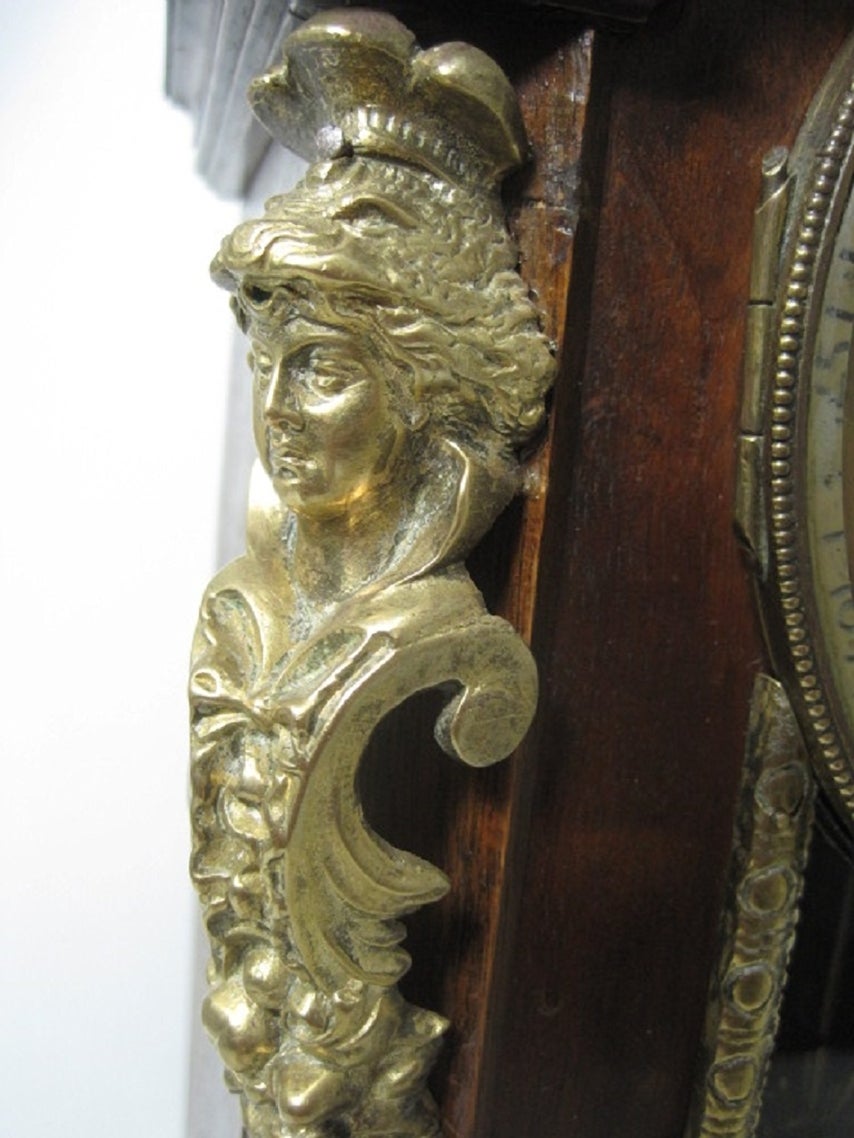 Lenzkirch Bracket Clock in French Louis XVI Style, 19th Century For Sale 4