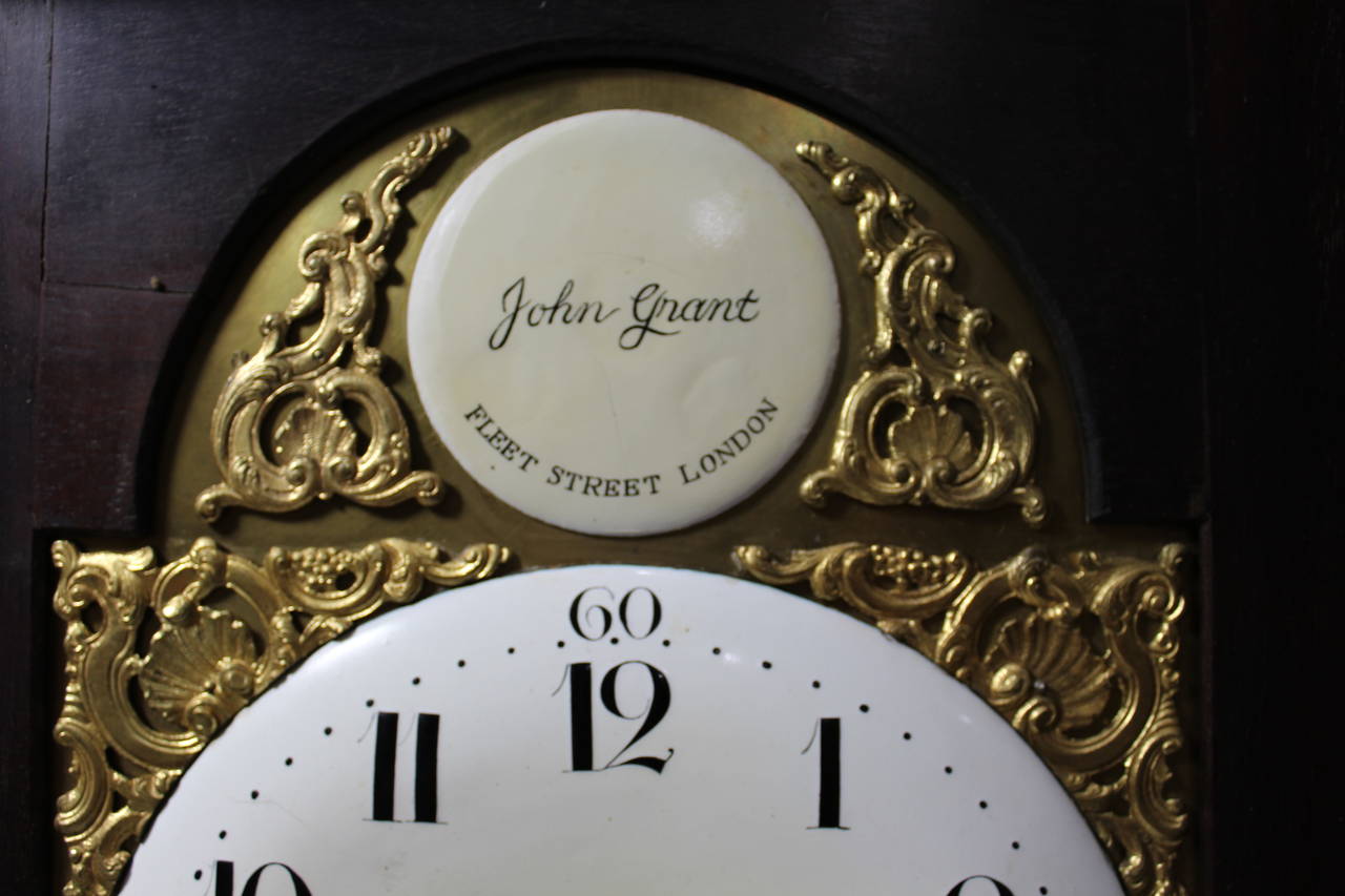 Great Britain (UK) English Bracket Clock, George III Period, 18th Century For Sale