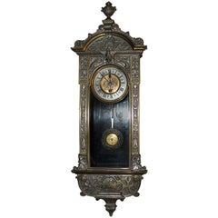 Antique Rudolf Mayer Clock, 19th Century, German, Vienna